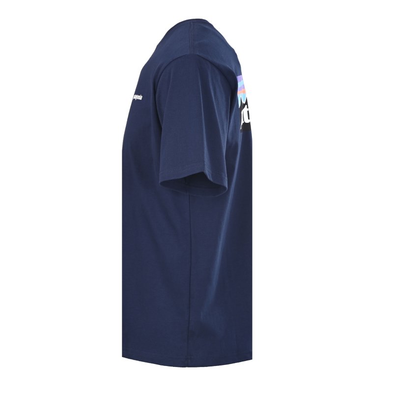 Patagonia Navy Logo T-Shirt view