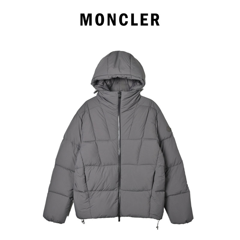 Moncler Grey Puffer Down Jacket view