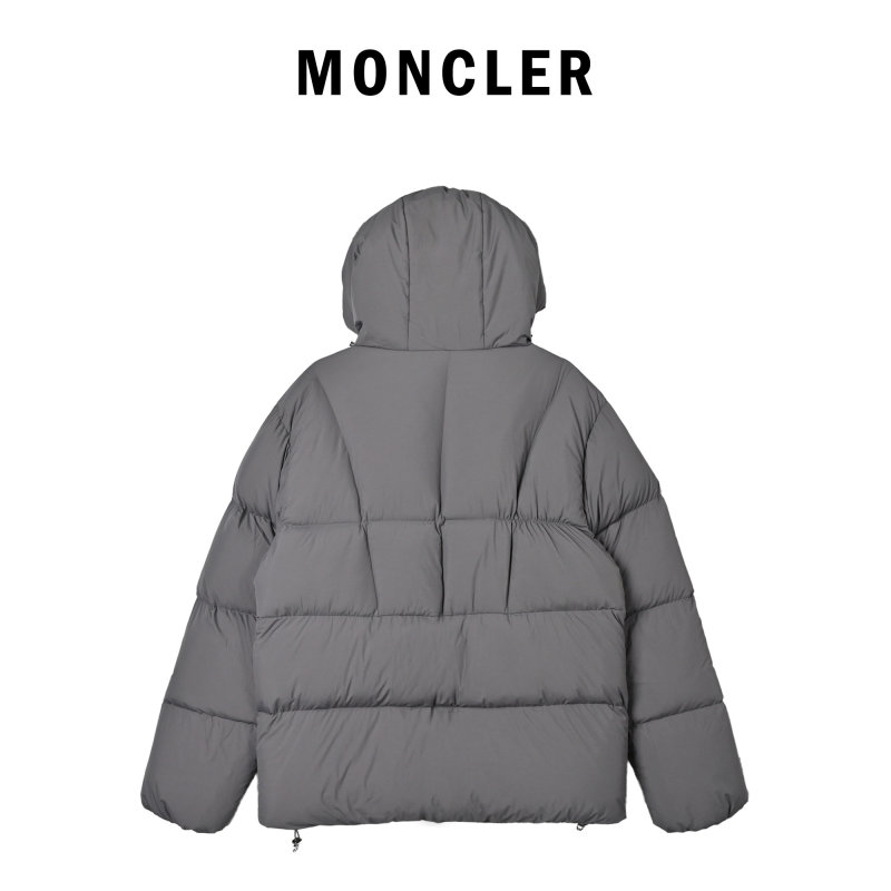 Moncler Grey Puffer Down Jacket view