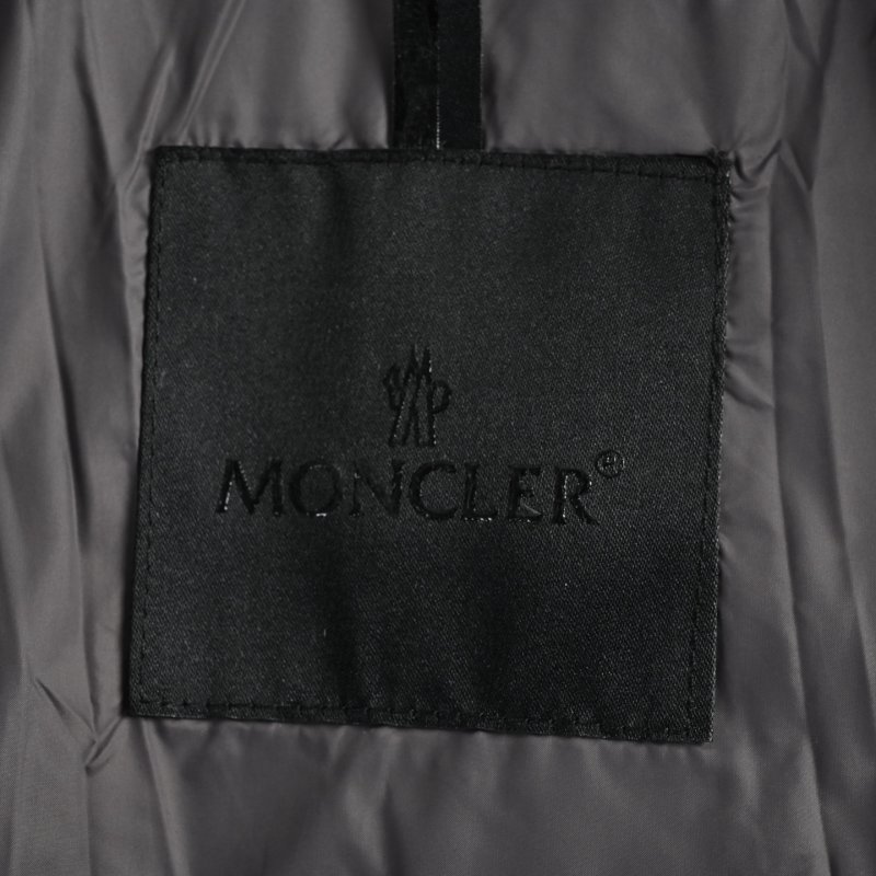 Moncler Grey Puffer Down Jacket view