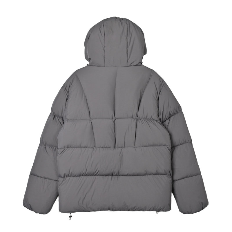 Moncler Grey Puffer Down Jacket view