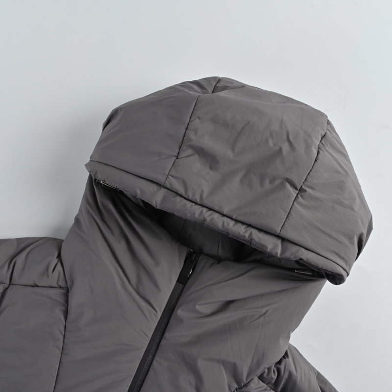 Moncler Grey Puffer Down Jacket view