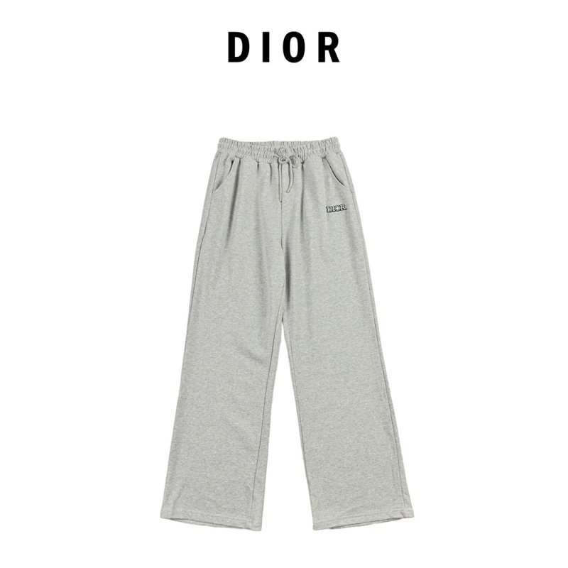 Dior Grey Logo Sweatpants view