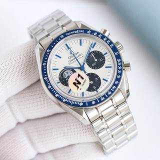 Omega Speedmaster Professional Snoopy 50th Anniversary Chronograph view 3