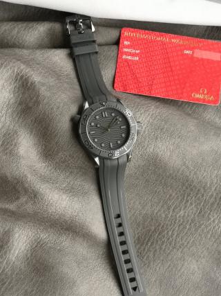 Omega Seamaster Black Ceramic 43.5mm Automatic Watch view 2