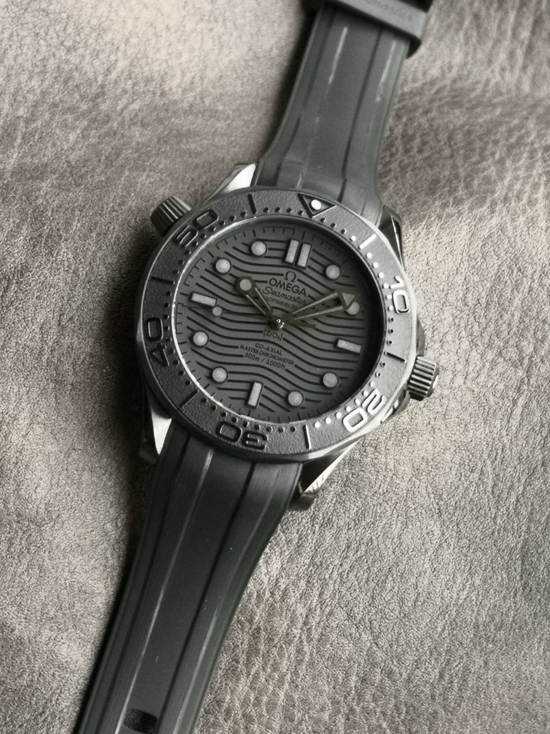 Omega Seamaster Black Ceramic 43.5mm Automatic Watch view