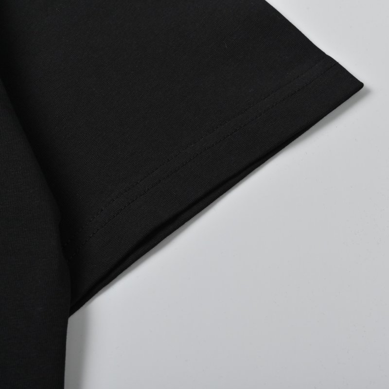 Burberry Black Short-Sleeve Graphic T-Shirt view