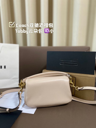 Coach Tabby Cloud White Shoulder Bag Small view 6