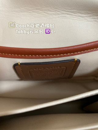 Coach Tabby Cloud White Shoulder Bag Small view 8