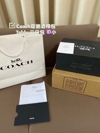 Coach Tabby Cloud White Shoulder Bag Small view 9