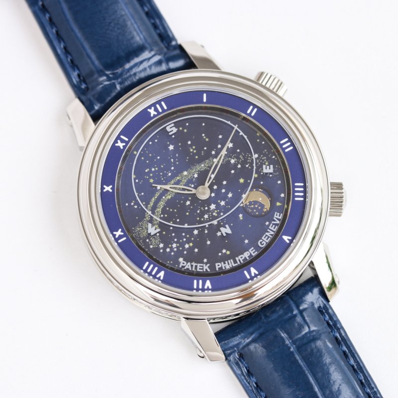 Patek Philippe Celestial Sky Moon 5102 Replica Watch - Blue