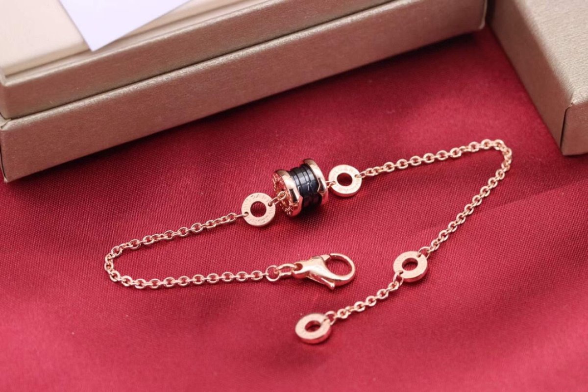 Bvlgari B.Zero1 Ceramic & Silver Bracelet view