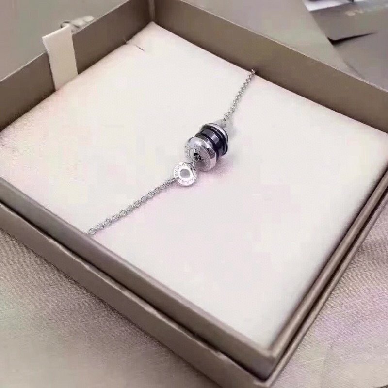Bvlgari B.Zero1 Ceramic & Silver Bracelet view