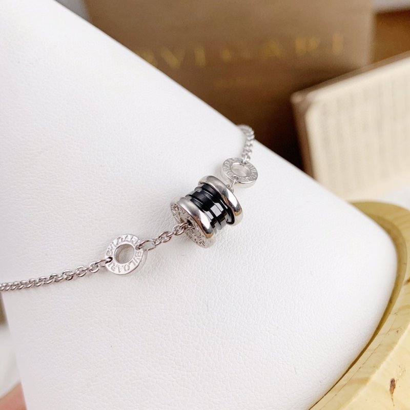 Bvlgari B.Zero1 Ceramic & Silver Bracelet view