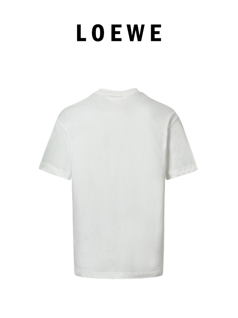 Loewe Colorful Logo White T-Shirt view