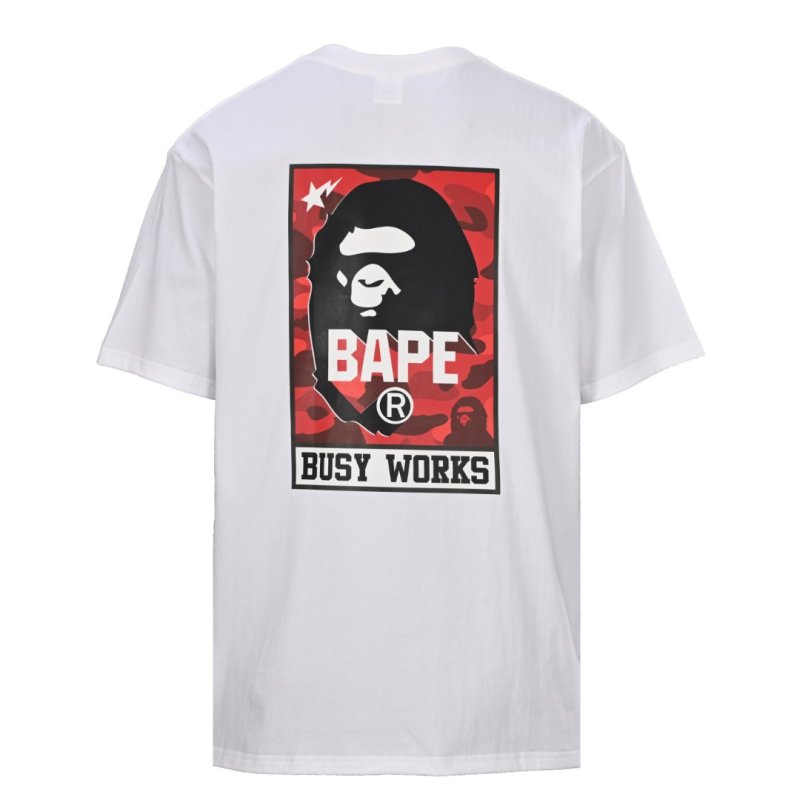 BAPE Busy Works White T-Shirt view