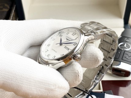 Longines Master Collection Silver Automatic Men's Watch 39mm view 7