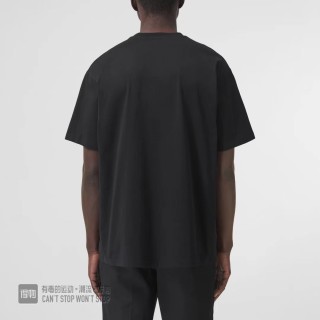 Black Graphic Short Sleeve T-Shirt with Text Print view 3