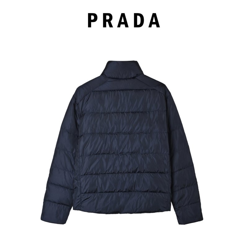 Navy Puffer Down Jacket view