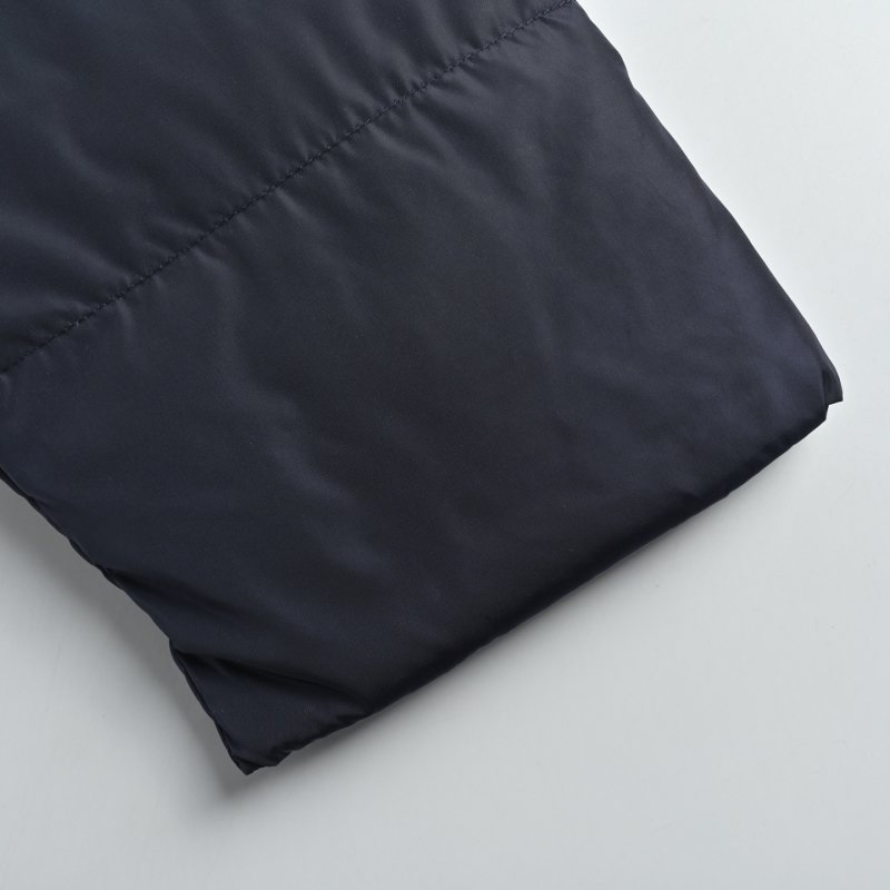 Navy Puffer Down Jacket view