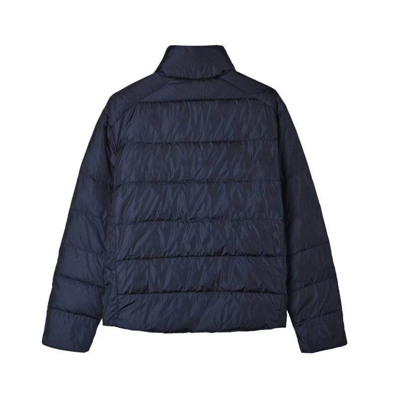 Navy Puffer Down Jacket view