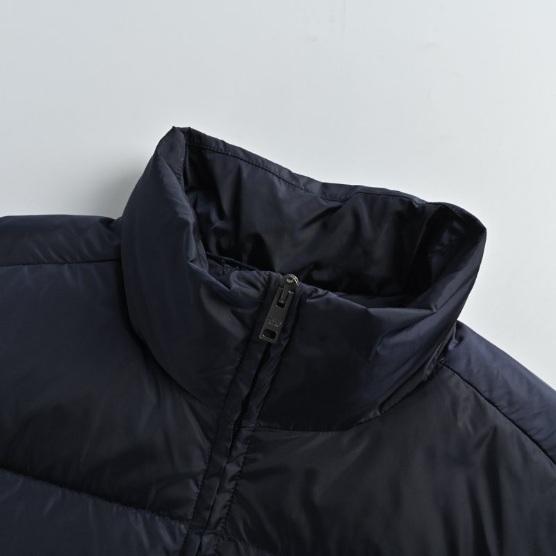 Navy Puffer Down Jacket view