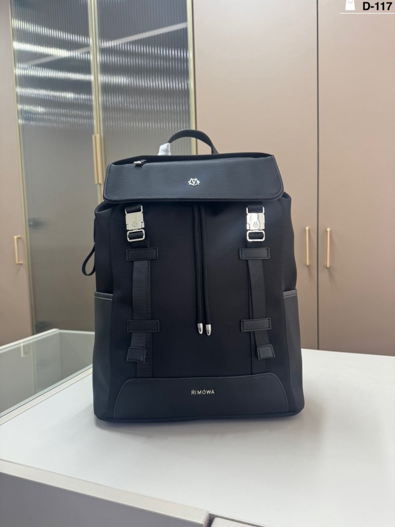 Rimowa Black Nylon Backpack D-117