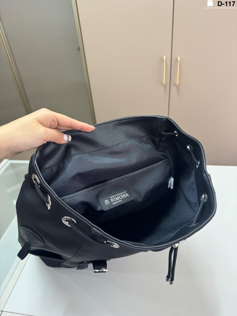 Rimowa Black Nylon Backpack D-117 view