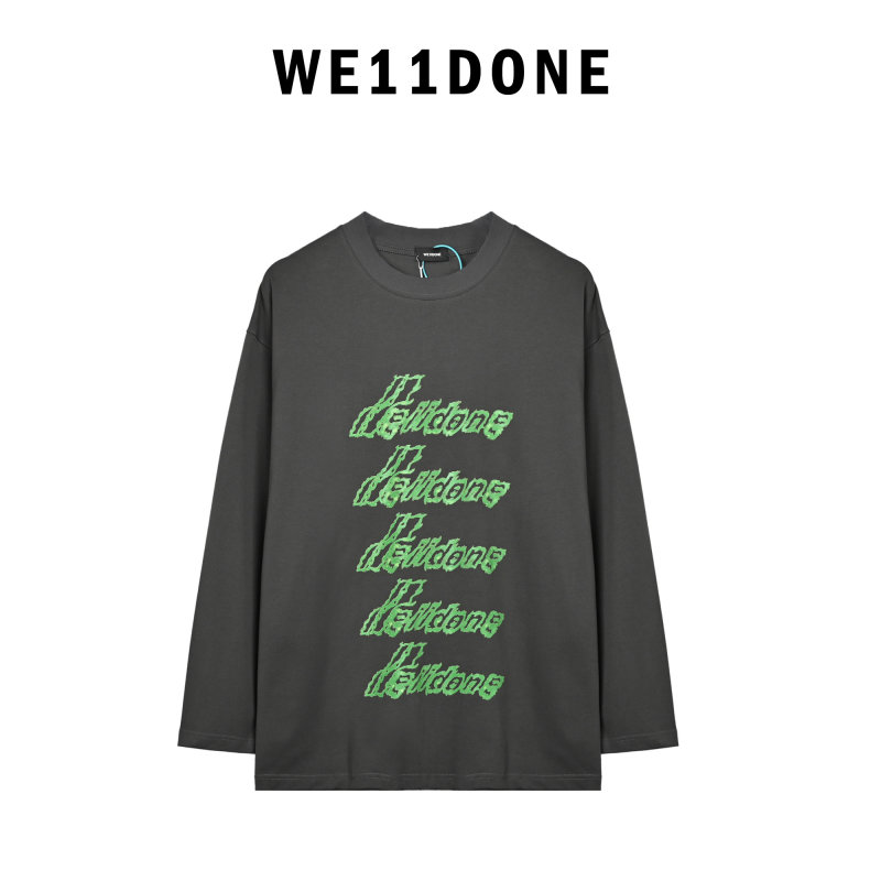 Black Neon Graphic Logo Long Sleeve T-Shirt view