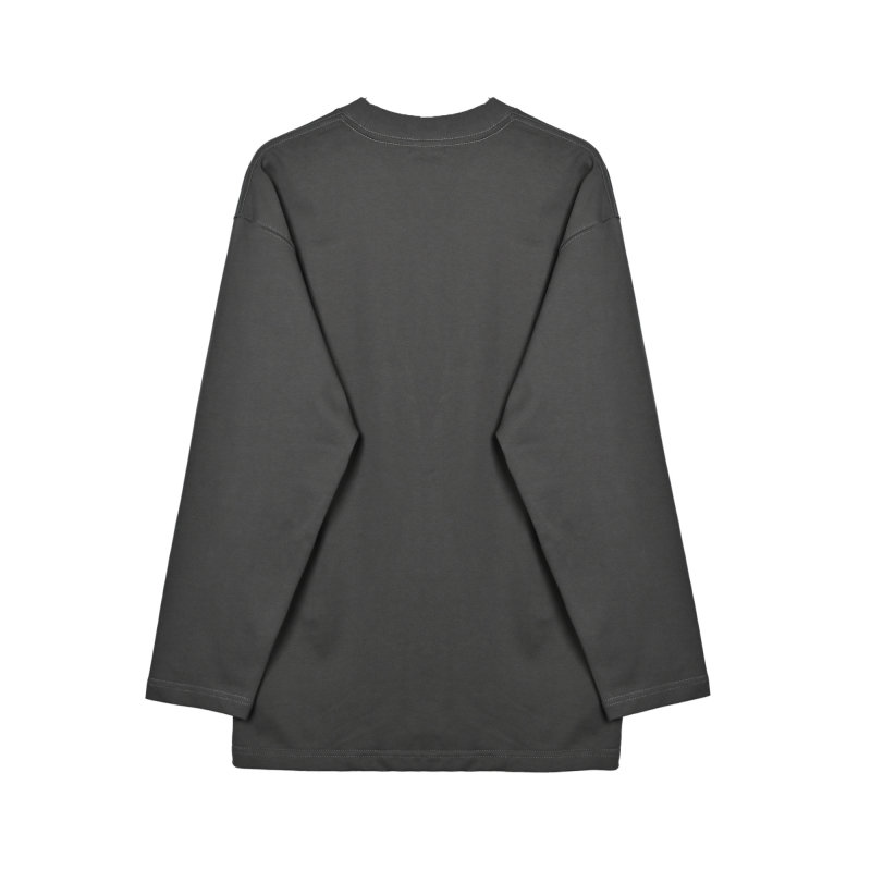 Black Neon Graphic Logo Long Sleeve T-Shirt view