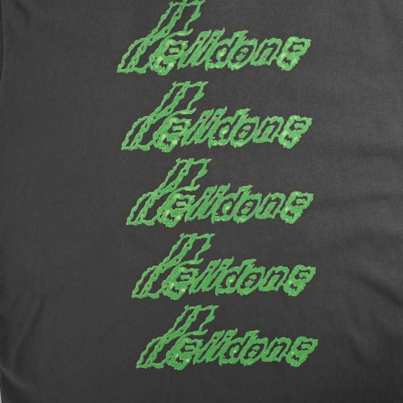 Black Neon Graphic Logo Long Sleeve T-Shirt view