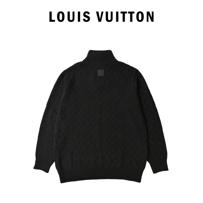 Charcoal Half-Zip Knit Sweater view