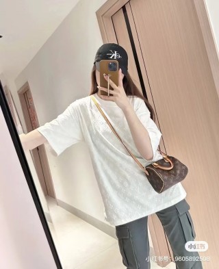 White Oversized Short Sleeve T-Shirt view 4