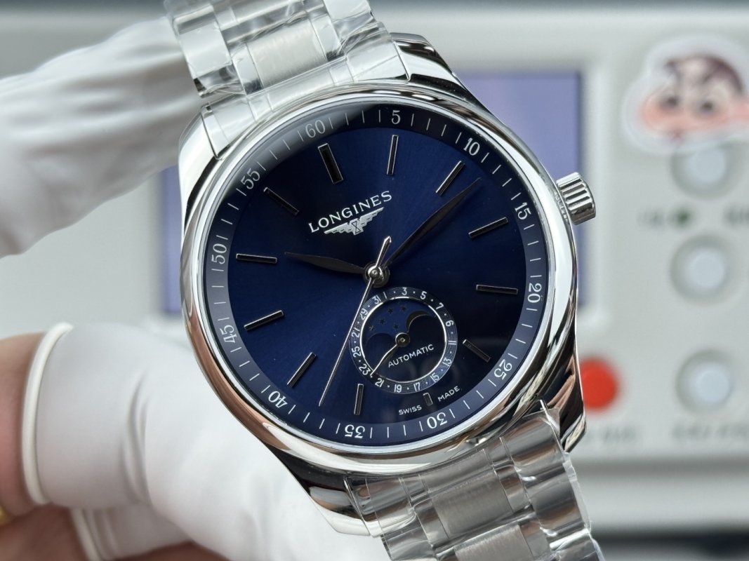 Longines Master Collection Moonphase 40mm Automatic Watch view