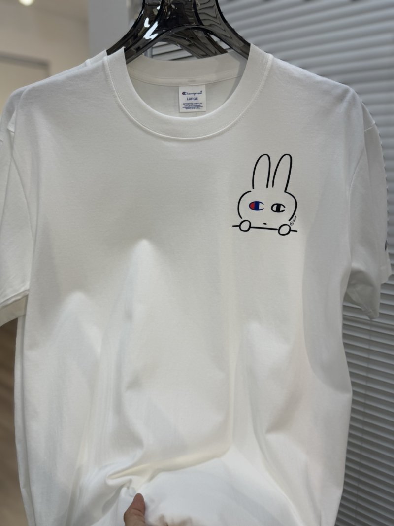 Champion Classic Logo White T-Shirt view