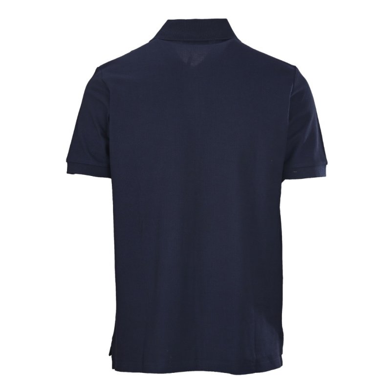 Burberry Signature Script Navy Polo Shirt view
