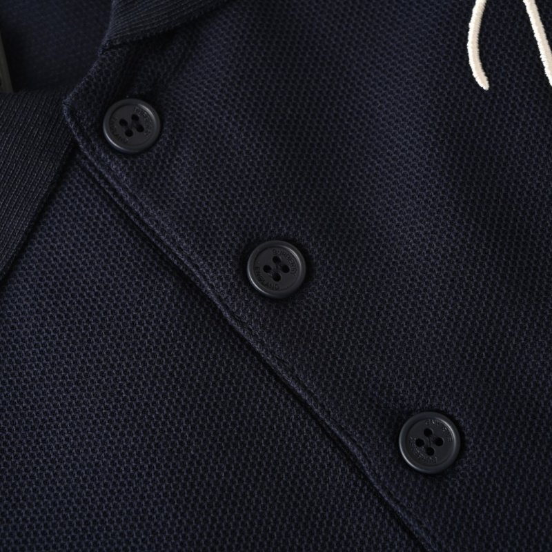 Burberry Signature Script Navy Polo Shirt view