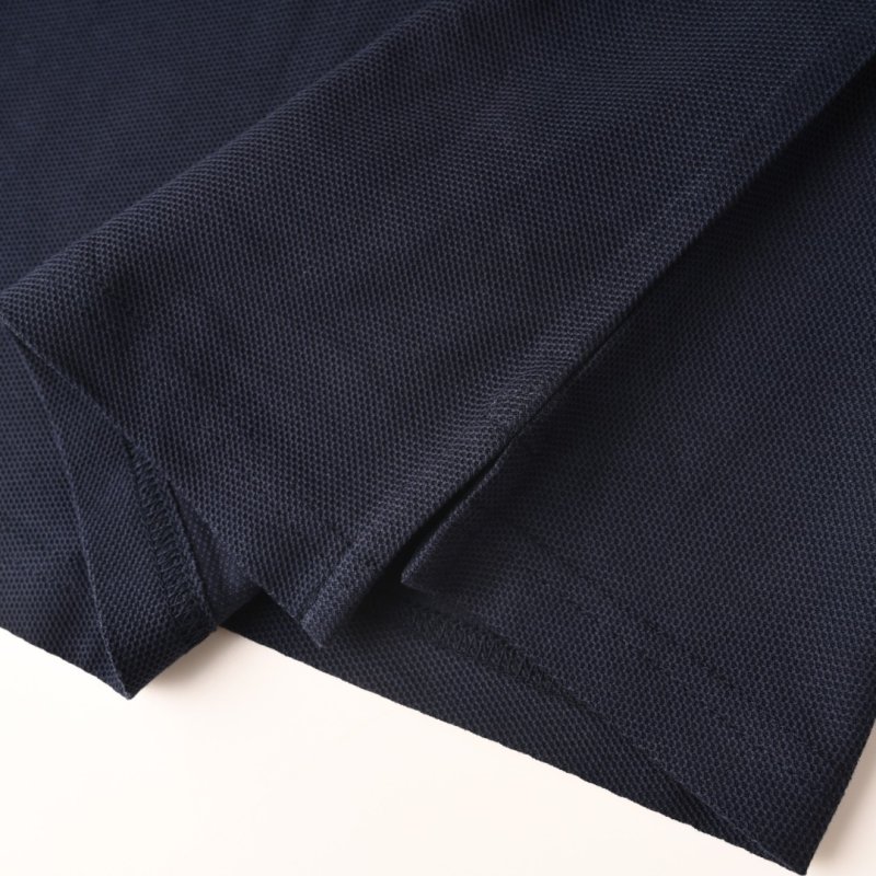Burberry Signature Script Navy Polo Shirt view