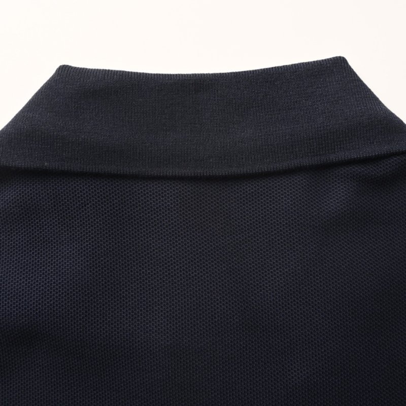 Burberry Signature Script Navy Polo Shirt view