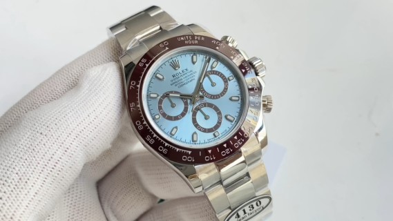 Rolex Daytona Chronograph Ice Blue Steel Watch video