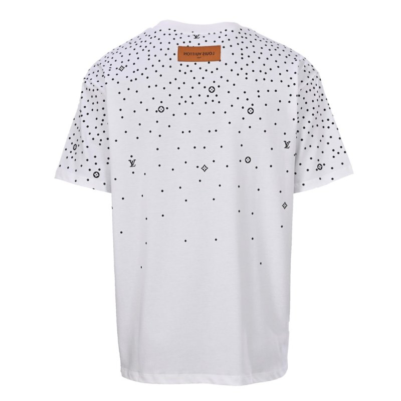 Louis Vuitton Monogram Print White T-Shirt view