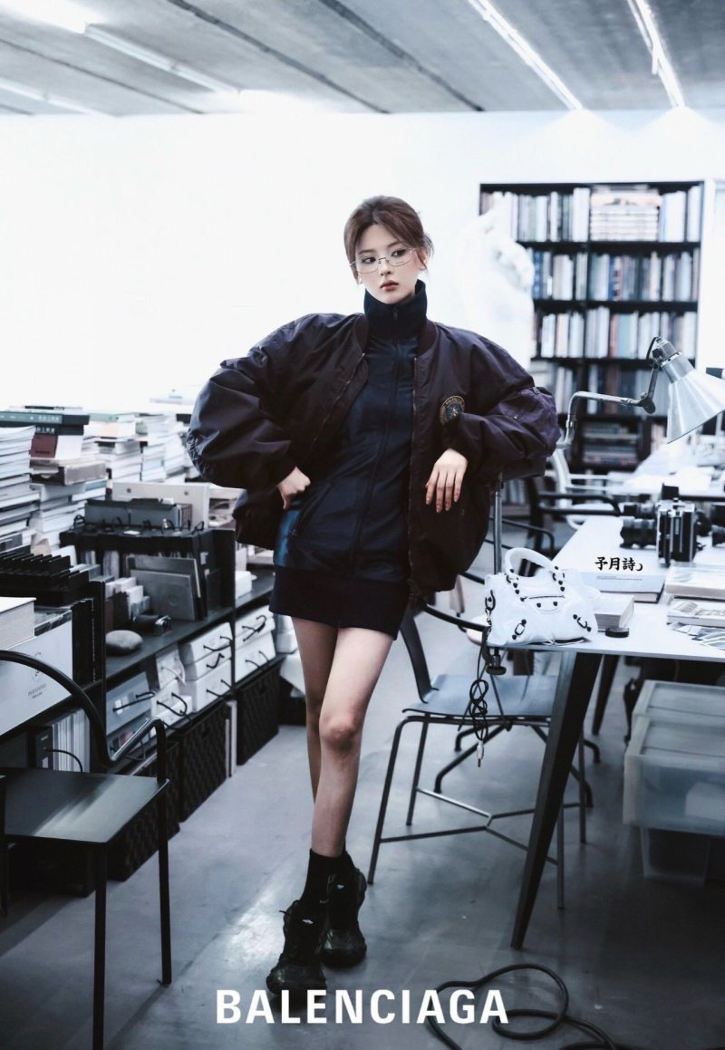 Balenciaga Black Oversized Puffer Jacket