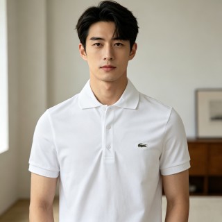 Lacoste Classic White Polo Shirt view 8