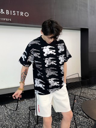Prada White Side Stripe Shorts view 6