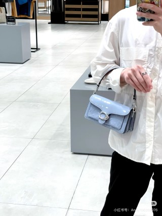 Coach Pillow Tabby Silver Shoulder Bag view 4