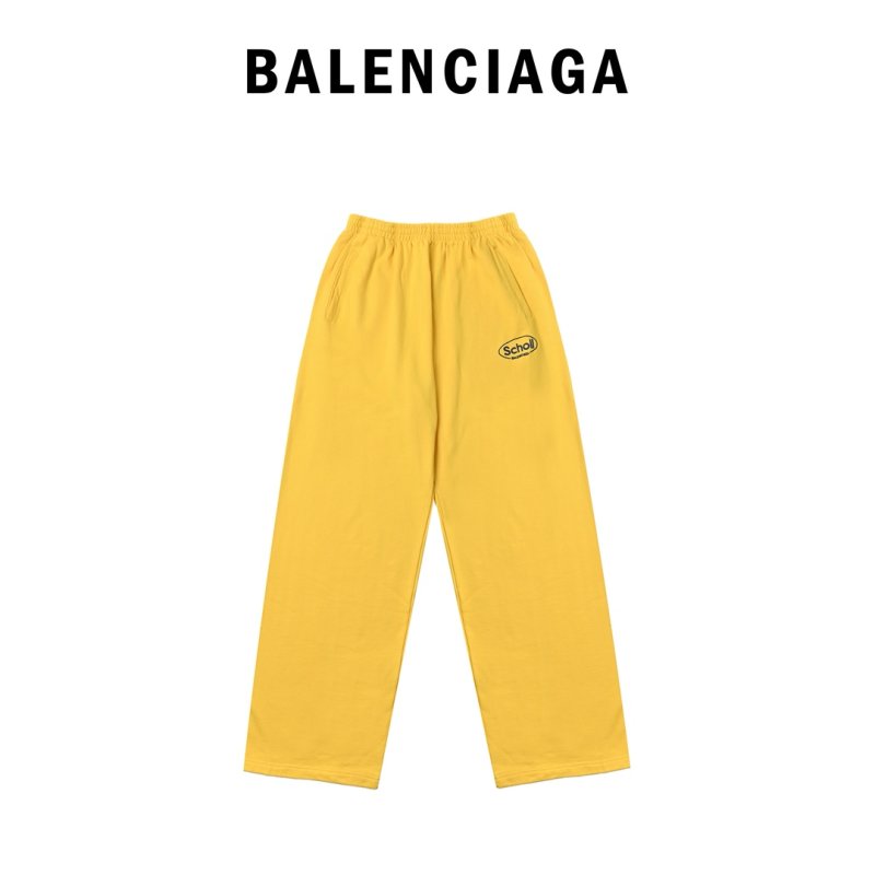Scholl Yellow Wide-Leg Cargo Pants view