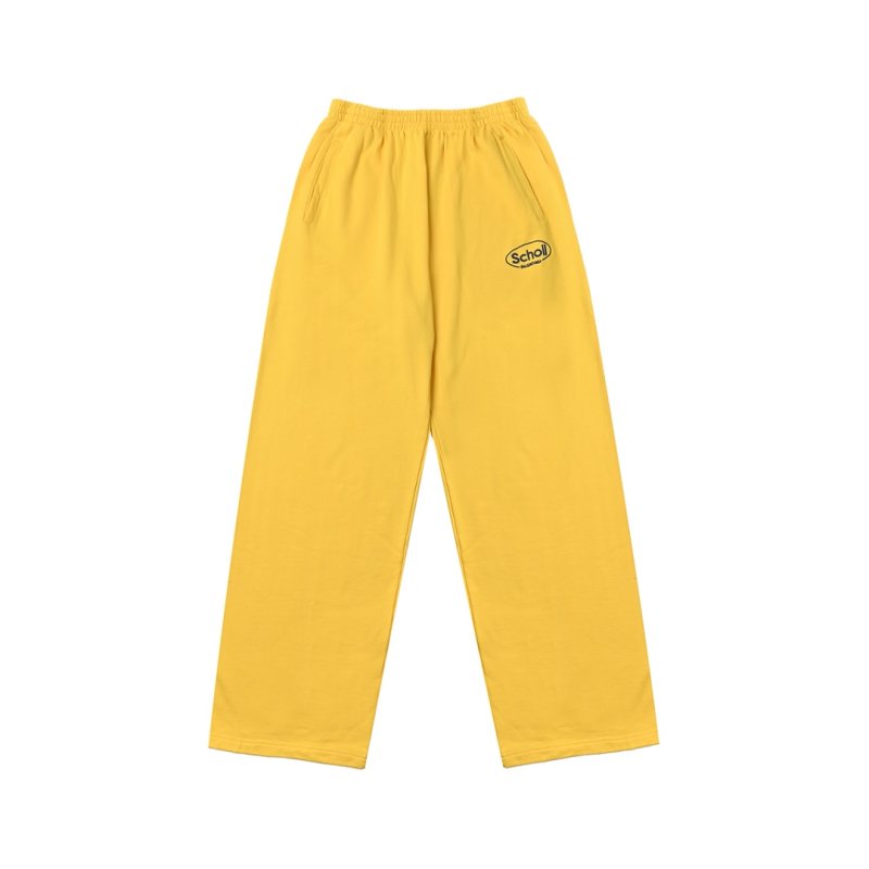 Scholl Yellow Wide-Leg Cargo Pants view