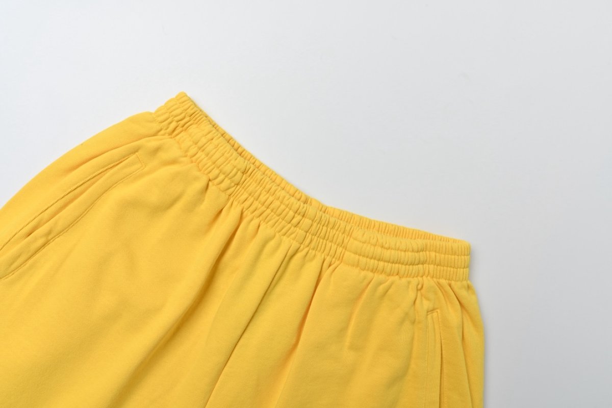 Scholl Yellow Wide-Leg Cargo Pants view