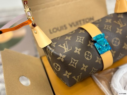Louis Vuitton Mia Monogram Canvas Shoulder Bag - Brown view 3