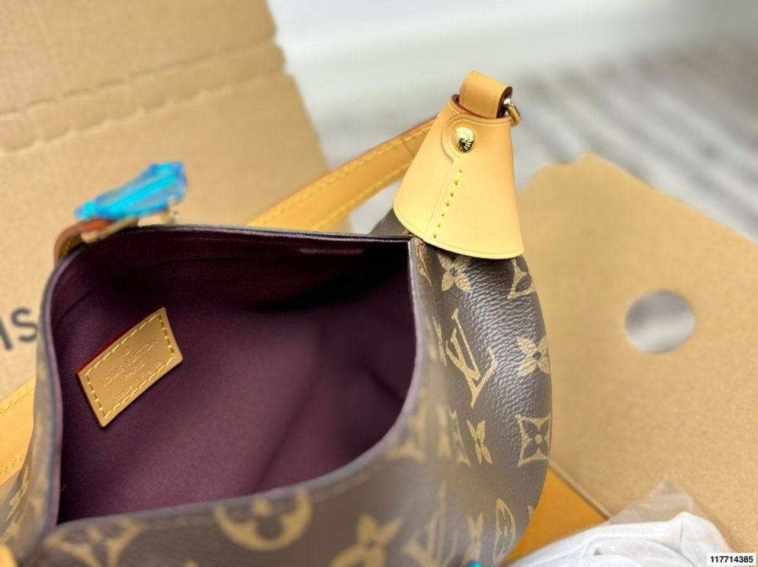 Louis Vuitton Mia Monogram Canvas Shoulder Bag - Brown view